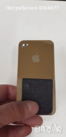 Комплект Gold лимитирана серия за Iphone 4G, дисплей , среда , заден капак и копчета, чекмеджета, снимка 6 - Резервни части за телефони - 50564553