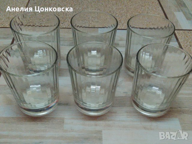 Нови чаши за аперитив 6 броя, снимка 1