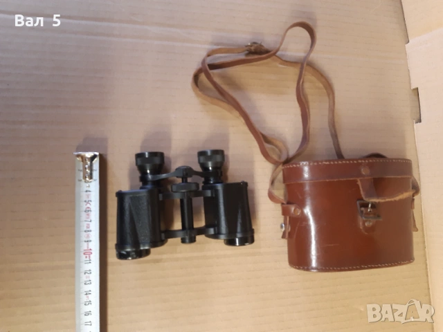 Стар бинокъл DUMONT PARIS с кожен калъф