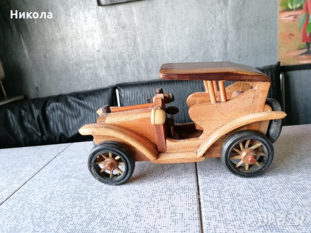 Дървени мотори,,Харли Дейвидсън" и ретро кола, снимка 6 - Колекции - 31934609
