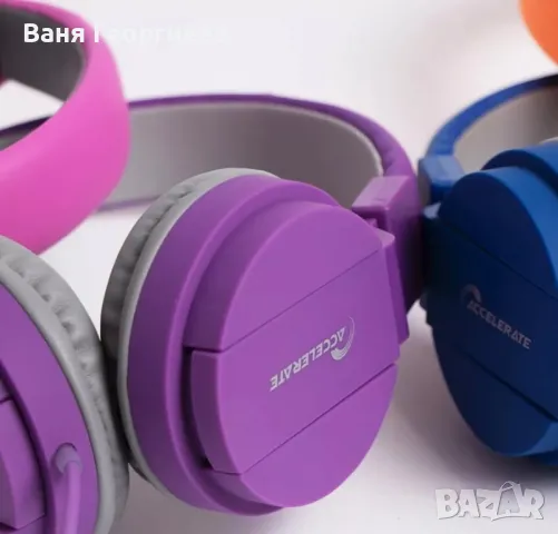 Оригинални Детски Слушалки Accelerate 80DB Шумоизолиращи, снимка 3 - Слушалки и портативни колонки - 49393064