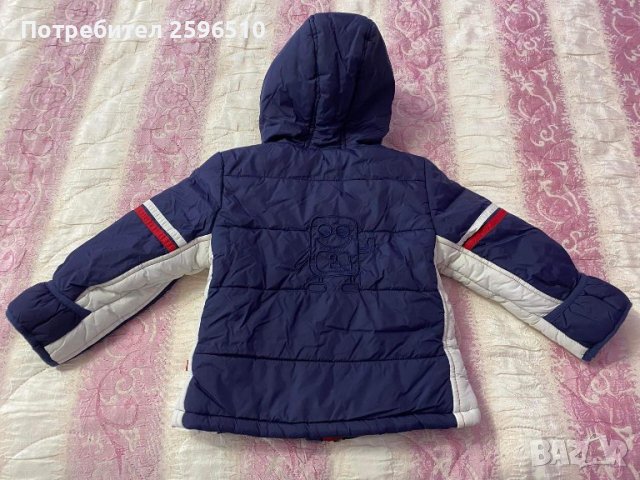 Зимно бебешко яке с подплата - 9 месеца, снимка 2 - Бебешки якета и елеци - 42789687