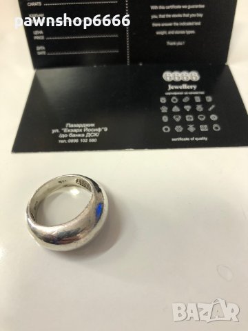 Сребърен пръстен 925, снимка 3 - Пръстени - 36868770