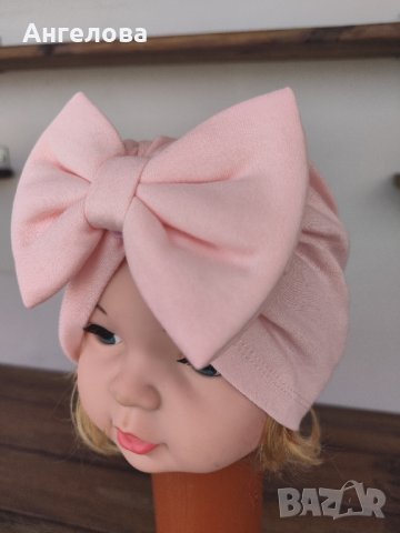 Шапка тюрбан с панделка 