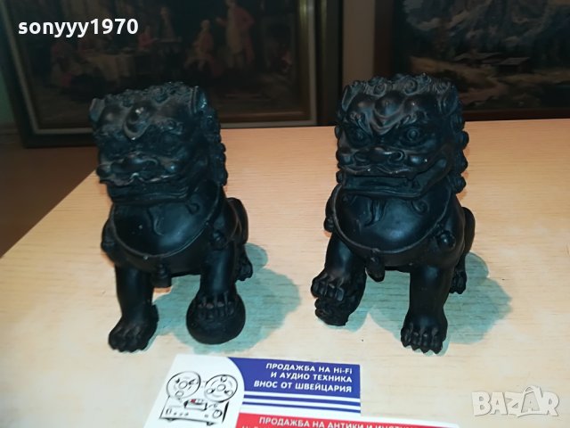 зверчрта-2бр масивни/тежки-13х11х7см, снимка 17 - Колекции - 29161785