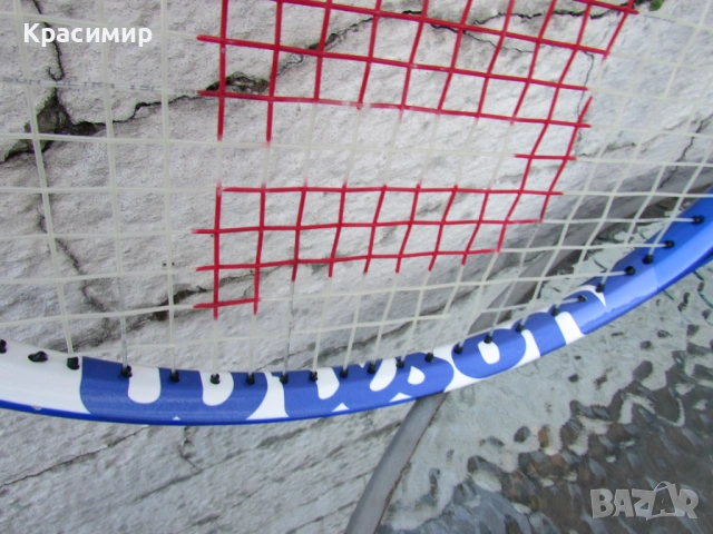 Тенис ракета Wilson Nano Carbon Ncode 7.2, снимка 7 - Тенис - 54360093