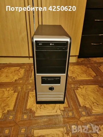Настолен компютър ддр2 процесоор 2 ядра пентиюм Е6600 