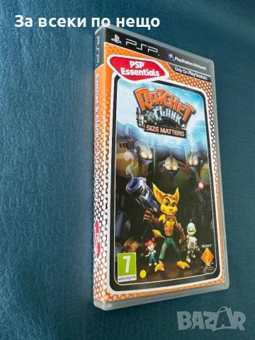 Оригинална Игра за PSP , Ratchet & Clank: Size Matters, снимка 2 - Игри за PlayStation - 52332576