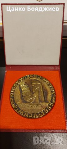 Рядък Полски медал/ плакет