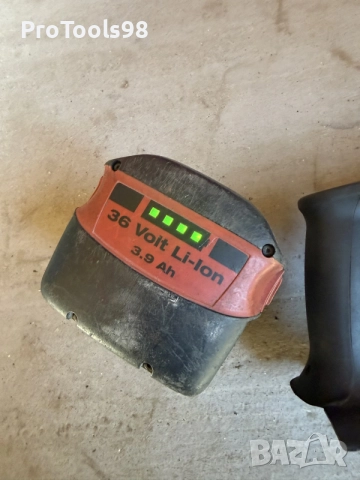 Hilti TE 7-A 36V + подарък батерия, снимка 6 - Перфоратори - 54338311