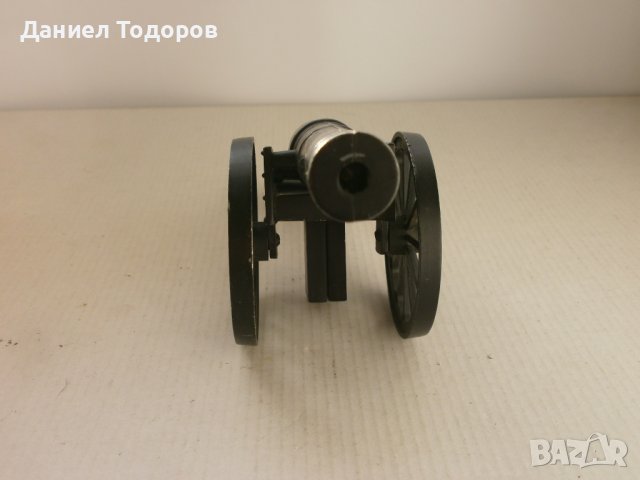 Стара  Метална  Настолна Запалка - Оръдие, Топ - Работи , снимка 5 - Запалки - 38383787