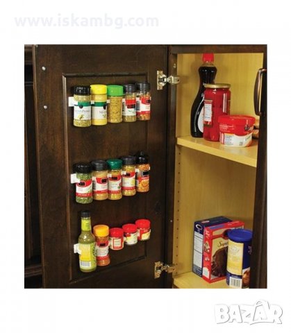 ЛЕПЯЩ СЕ ОРГАНАЙЗЕР ЗА ПОДПРАВКИ ЗА СТЕНА ИЛИ ШКАФ С 20 ОТДЕЛЕНИЯ - код 2821, снимка 6 - Аксесоари за кухня - 33916799