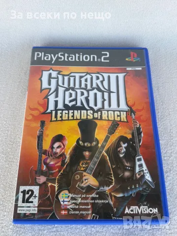 Guitar Hero III: Legends of Rock за ПС2 / PS2 , Playstation 2, снимка 1