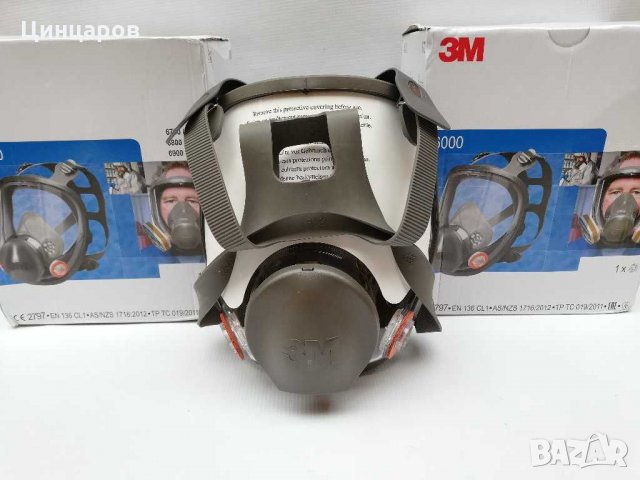 3М 6900 L маска за цяло лице,лицева защитна маска , снимка 2 - Други машини и части - 30211970