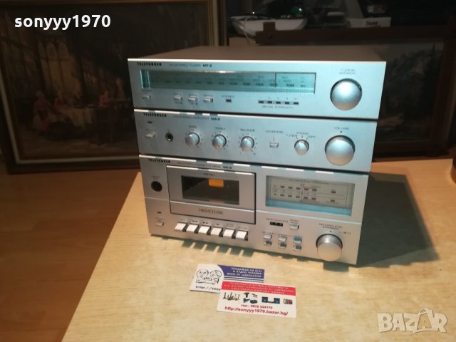 Telefunken hifi ampli deck tuner-внос швеицария, снимка 3 - Ресийвъри, усилватели, смесителни пултове - 30141943