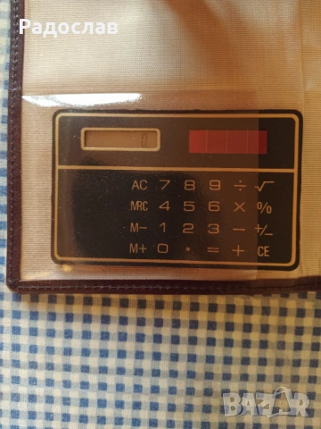 калъф за документи с калкулатор , снимка 4 - Други - 54356623