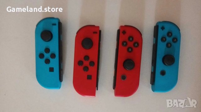 Nintendo Switch Joy-Con - Red - Blue - R - L, снимка 1 - Аксесоари - 42749075