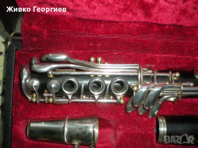 Кларинет Selmer10 пълен бьом, снимка 2 - Духови инструменти - 40521335