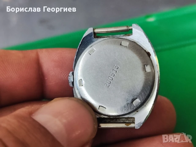 Дамски механичен часовник заря 22 камъка, снимка 4 - Дамски - 51180296