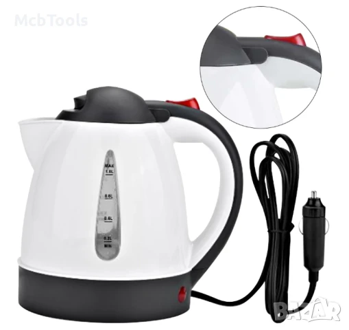 Електрически кетъл / кана за Вода – 1000мл 12V или 24V