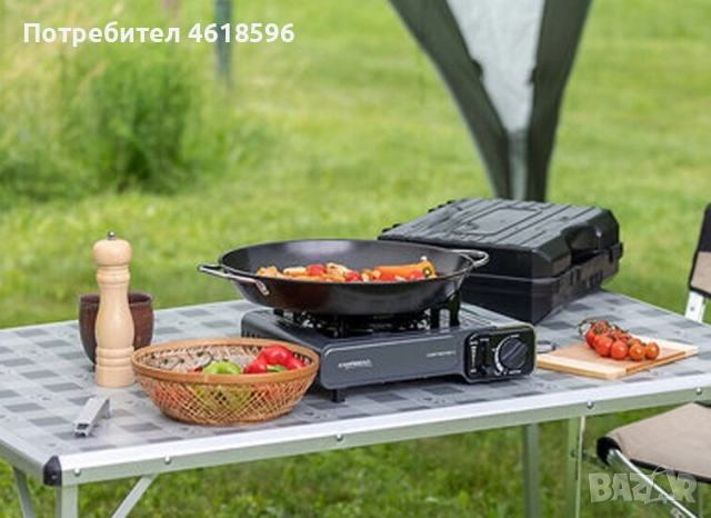 CAMPINGAZ Газов котлон Bistro 3, снимка 6 - Газови котлони - 52003422