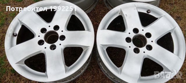 4бр ляти джанти 7.5J16 ЕТ37. 5x112. Свалени са от Mercedes C класа. Внос от Германия. Цената е за ко, снимка 16 - Гуми и джанти - 38959154