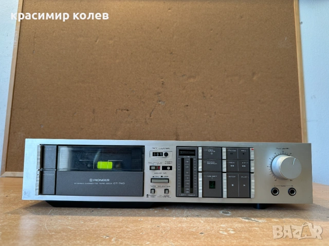 касетен дек "PIONEER CT-740", снимка 4 - Декове - 54153328