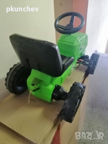 Трактор с педали детска играчка, снимка 5 - Коли, камиони, мотори, писти - 38133713
