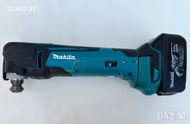 Makita DTM51 - Акумулаторен реноватор с потенциометър 18V 3.0Ah, снимка 2 - Други инструменти - 53226291