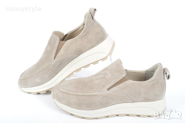 НОВО! Велурени дамски спортни обувки/ маратонки - Два цвята, снимка 6 - Дамски ежедневни обувки - 42874276
