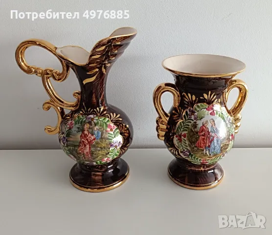 Белгийски керамични винтидж вази 