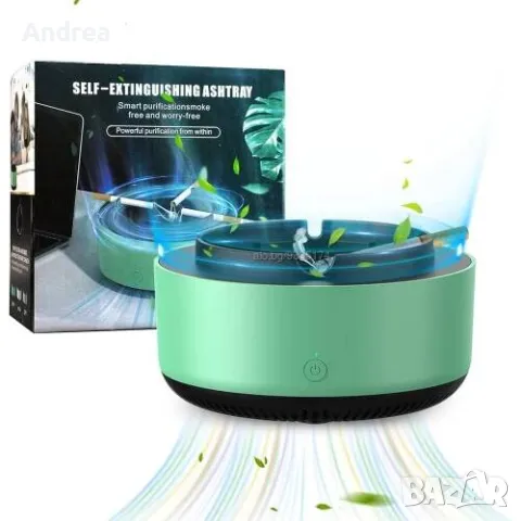 Бездимен пепелник абсорбатор на дим, снимка 4 - Други - 48196487