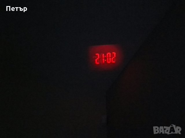 Цифров настолен часовник, с проектор, будилник, време, дата, метеорологична станция, снимка 3 - Други - 31122768