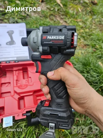 Акумулаторен ударен гайковерт/импакт Parkside PDSSAP 20-Li C3 , снимка 6 - Винтоверти - 49883876
