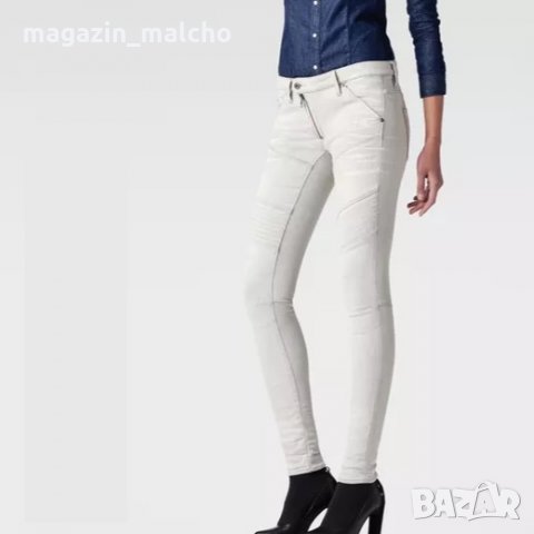 ДАМСКИ ДЪНКИ – G-STAR RAW 5620 ZIP CUSTOM MID SKINNY; размери: W27 L30 и W29 L30