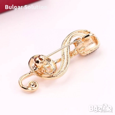 Красив нотен знак и микрофон 3D музикален аксесоар, снимка 6 - Други - 52596986