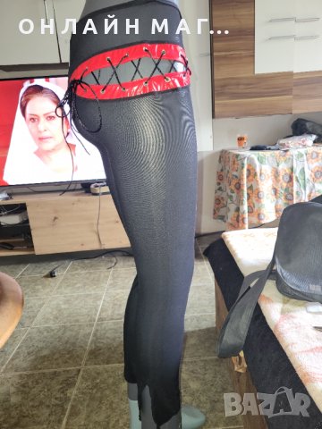 Клин с странична кожа и синджирчета Provocativel, снимка 4 - Корсети, бюстиета, топове - 33780116