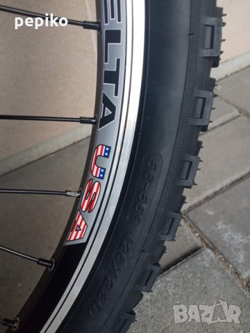 Продавам колела внос от Германия  алуминиеви капли и гуми VUELTA COMPAS 26 цола диск и вибрейк, снимка 12 - Части за велосипеди - 31591781