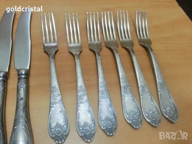 стари руски прибори за хранене вилици и ножове мнц, снимка 6 - Антикварни и старинни предмети - 49819007