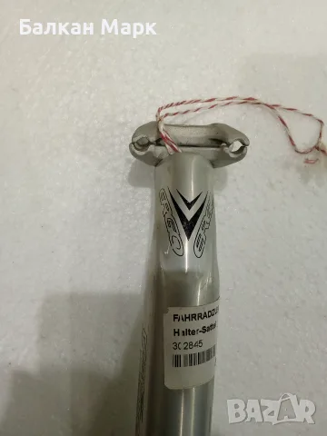 Ново алуминиево колче за седалка ScORPO Ergo (31.6 / 280 mm), снимка 2 - Части за велосипеди - 55738582