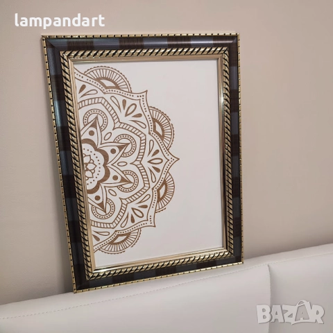 Картина Мандала с рамка
