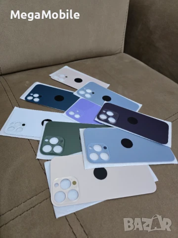 Задни стъкла за iPhone 11,12,13,14 pro max, снимка 2 - Резервни части за телефони - 50496108