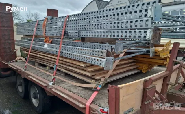 Палетни рафтове стилажи, снимка 2 - Стелажи и щандове - 49989689