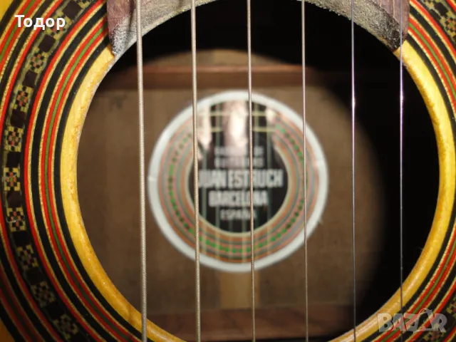Класическа испанска 12 струнна китара Juan Estruch, снимка 7 - Китари - 48417975