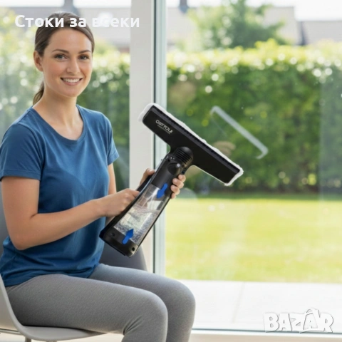 Прахосмукачка за прозорци OSSTOOLS 3 в 1 – Безжично почистване без капки и мокри следи, снимка 2 - Прахосмукачки - 53257629