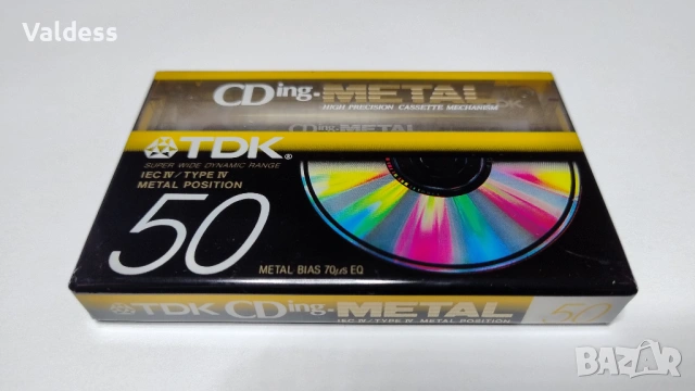 Аудио касети TDK position METAL type IV, снимка 4 - Декове - 53051509