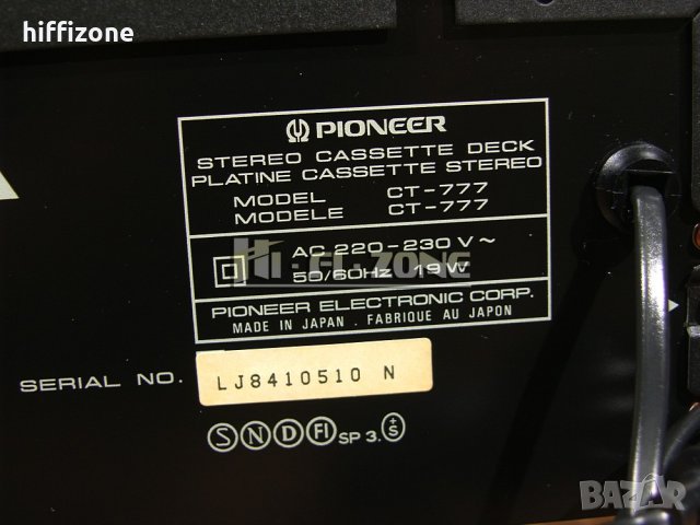ДЕК  Pioneer ct-777 , снимка 8 - Декове - 40179276