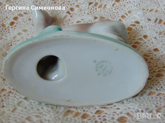 Стара порцеланова сърничка на Изида, снимка 2 - Антикварни и старинни предмети - 56426405