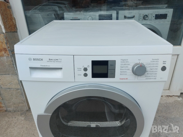 Сушилня Bosch EcoLogixx 7s TitanEdition, снимка 2 - Сушилни - 51854725