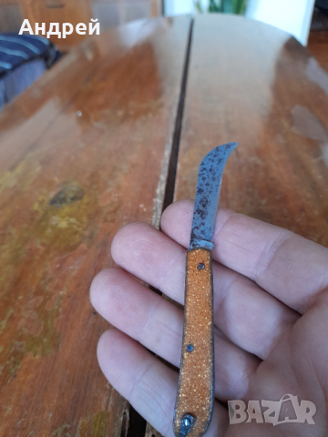 Стар джобен нож,ножче,ножка Lombardini Motori, снимка 5 - Други ценни предмети - 44533352